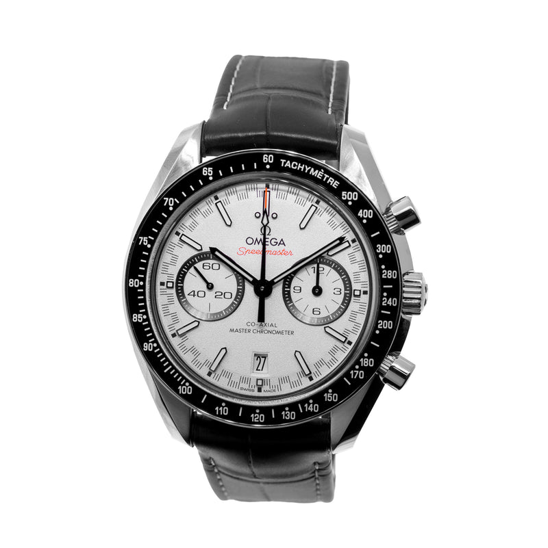 Omega Speedmaster Racing 44mm Stainless Steel White Index 329.33.44.51.04.001-Da Vinci Fine Jewelry