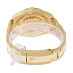 Rolex Sky-Dweller 42mm Yellow Gold Green Index Dial & Fluted Bezel 336938-Da Vinci Fine Jewelry