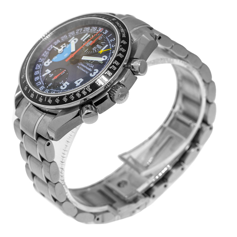 Omega Speedmaster Day Date 40mm Stainless Steel Grey Dial 3520.53.00-Da Vinci Fine Jewelry