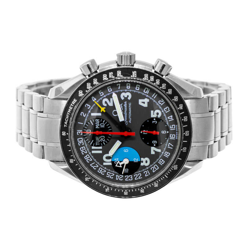 Omega Speedmaster Day Date 40mm Stainless Steel Grey Dial 3520.53.00-Da Vinci Fine Jewelry