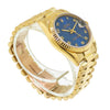 Rolex Datejust 31mm Yellow Gold Blue Jubilee Arabic Dial & Fluted Bezel 68278-Da Vinci Fine Jewelry