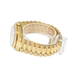 Rolex Datejust 31mm Yellow Gold White Roman/Diamond Dial & Fluted Bezel 68278-Da Vinci Fine Jewelry