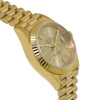 Rolex Lady-Datejust 26mm Yellow Gold Champagne Index Dial And Fluted Bezel 69178-Da Vinci Fine Jewelry