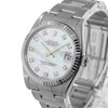 Rolex Datejust 31mm White Gold & Steel Mother of Pearl Diamond Dial & Fluted Bezel 78274-Da Vinci Fine Jewelry