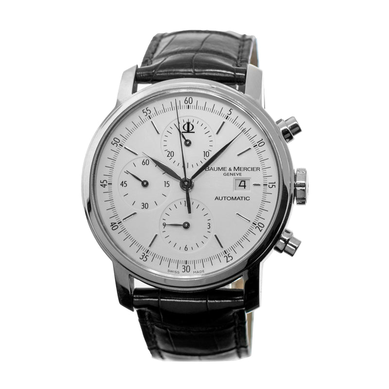 Baume Mercier Classima Executive XL Chronograph 42mm Stainless Steel 65533-Da Vinci Fine Jewelry