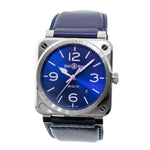 Bell & Ross BR 03-92 42mm Stainless Steel Blue Arabic Dial BR0392-BLU-ST/SCA-Da Vinci Fine Jewelry