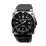 Bell & Ross BR 0392 42mm Stainless Steel Black Dial BR0392-D-BL-ST/SRB-Da Vinci Fine Jewelry