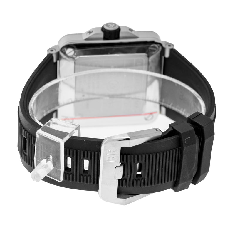 Bell & Ross BR 0392 42mm Stainless Steel Black Dial BR0392-D-BL-ST/SRB-Da Vinci Fine Jewelry