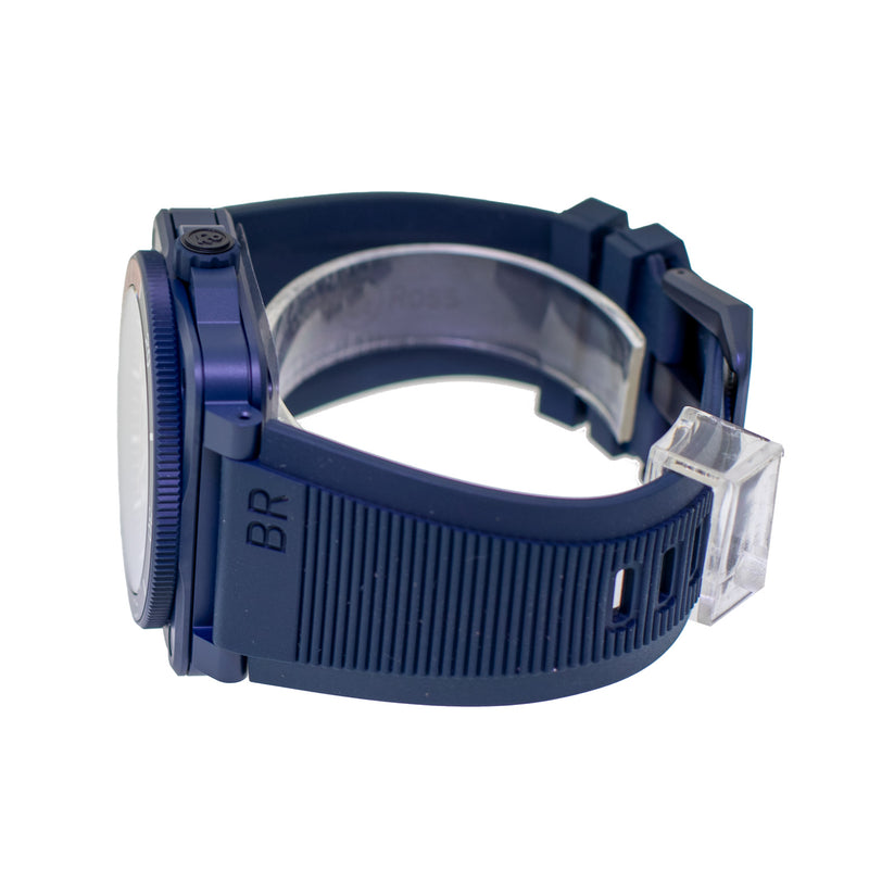 Bell & Ross BR 0392 42mm Ceramic Blue Dial BR0392-D-TR-CE/SRB-Da Vinci Fine Jewelry