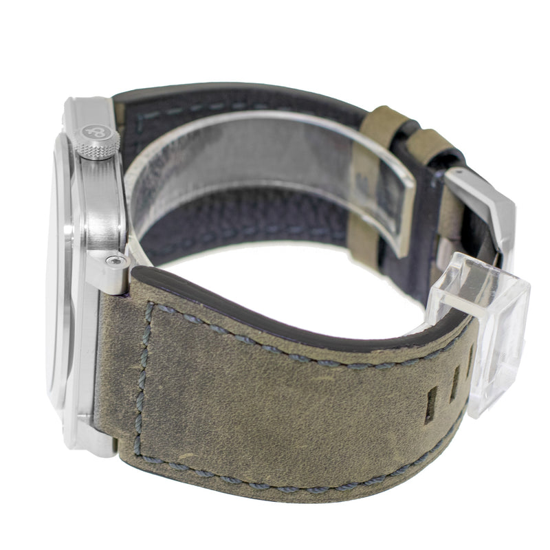 Bell & Ross BR 0392 42mm Stainless Steel Gray Dial BR0392-GC3-ST/SCA-Da Vinci Fine Jewelry