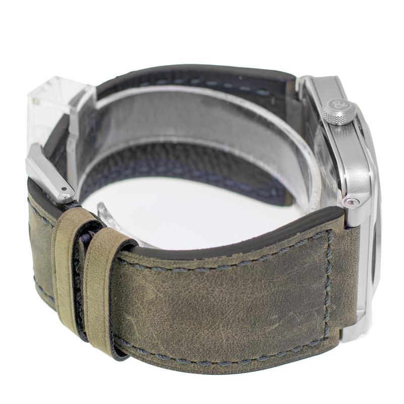 Bell & Ross BR 0392 42mm Stainless Steel Gray Dial BR0392-GC3-ST/SCA-Da Vinci Fine Jewelry