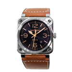 Bell & Ross BR 0392 42mm Stainless Steel Black Dial BR0392-GH-ST/SCA-Da Vinci Fine Jewelry