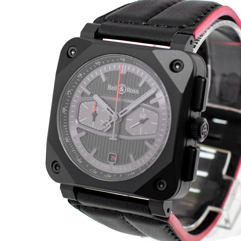 Bell & Ross BR 03 Chrono BlackTrack 42mm Ceramic Black Dial BR0394-BTR-CE/SRB Limited Edition-Da Vinci Fine Jewelry