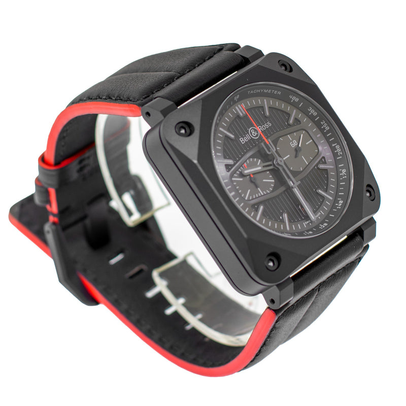 Bell & Ross BR 03 Chrono BlackTrack 42mm Ceramic Black Dial BR0394-BTR-CE/SRB Limited Edition-Da Vinci Fine Jewelry