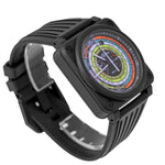 Bell & Ross BR 03 Chrono Multimeter 42mm Ceramic Multicolor Dial BR0394-SW-CE/SRB Limited Edition-Da Vinci Fine Jewelry