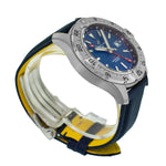 Breitling Avenger GMT 44mm Stainless Steel Blue Index Dial A323201-Da Vinci Fine Jewelry