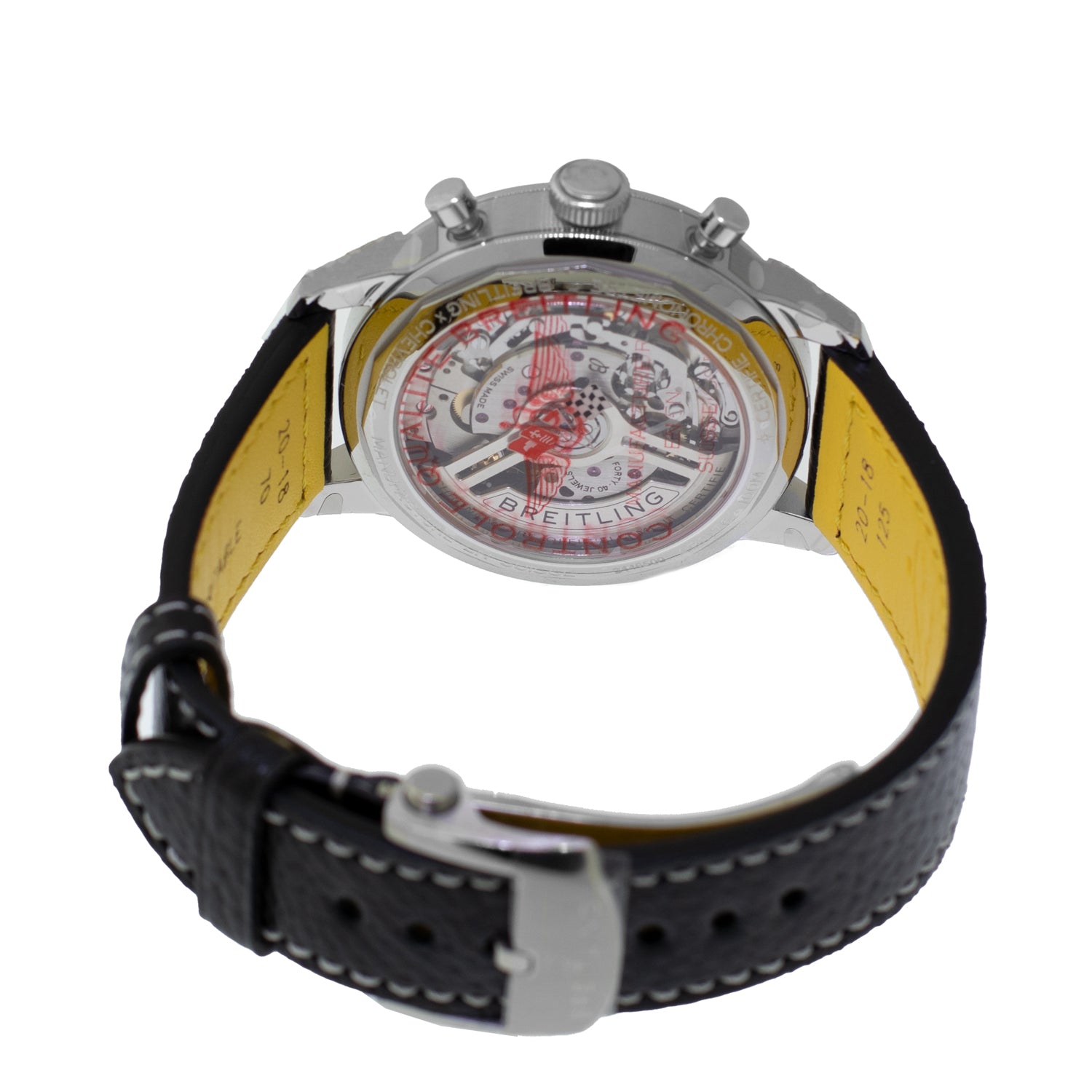 Breitling Top Time Chevrolet Corvette 41mm Stainless Steel Red Index D ...