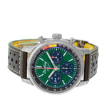 Breitling Top Time Ford Mustang 41mm Stainless Steel Green Index Dial AB0176-Da Vinci Fine Jewelry