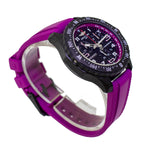 Breitling Endurance Pro 38mm Breitlight® Black Arabic Dial Black and Purple Bezel X83310-Da Vinci Fine Jewelry