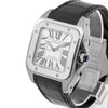 Cartier Santos 38mm Stainless Steel White Dial W20076X8-Da Vinci Fine Jewelry