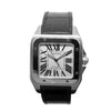 Cartier Santos 38mm Stainless Steel White Dial W20076X8-Da Vinci Fine Jewelry