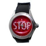 Corum Bubble 42mm Red STOP Dial L082/03232 Limited Edition-Da Vinci Fine Jewelry