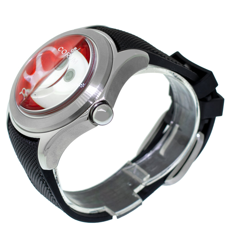Corum Bubble 42mm Red STOP Dial L082/03232 Limited Edition-Da Vinci Fine Jewelry