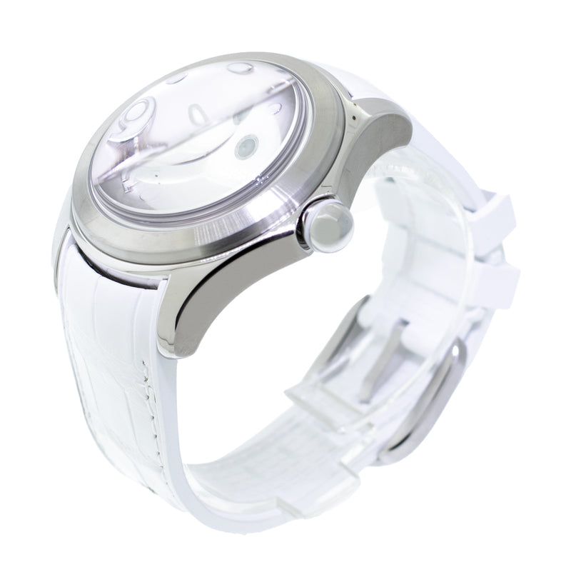 Corum Bubble 42mm White MOP Arabic Dial L295/03049-Da Vinci Fine Jewelry