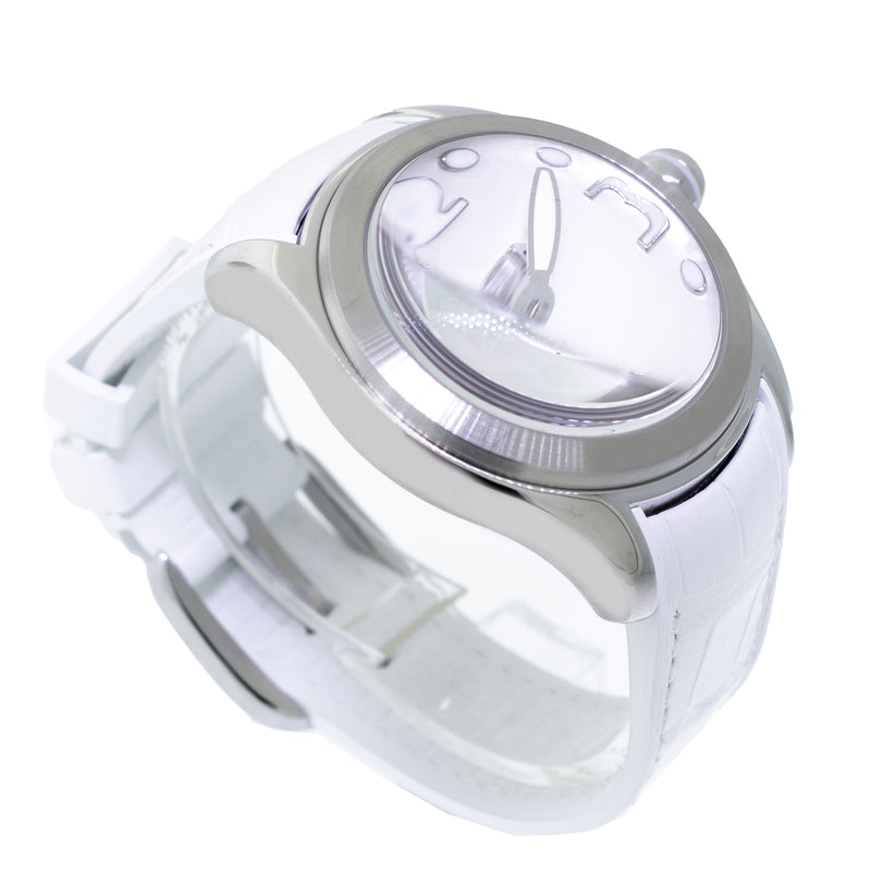 Corum Bubble 42mm White MOP Arabic Dial L295/03049-Da Vinci Fine Jewelry
