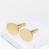 Tiffany and Co. Yellow Gold Cuff links - Pre Owned-Da Vinci Fine Jewelry