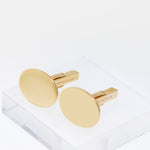 Tiffany and Co. Yellow Gold Cuff links - Pre Owned-Da Vinci Fine Jewelry