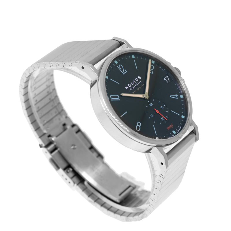 NOMOS Glashutte Tangente Sport Neomatik 42 Black Arabic Ref: 581-Da Vinci Fine Jewelry
