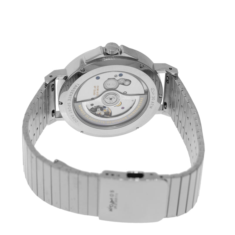 NOMOS Glashutte Tangente Sport Neomatik 42 Black Arabic Ref: 581-Da Vinci Fine Jewelry