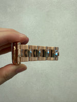 Rolex Day-Date 36mm Everose Gold Pink Diamond Dial & Smooth Bezel 118205-Da Vinci Fine Jewelry