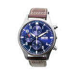 IWC Pilot “LE PETIT PRINCE” edition 41mm Stainless Steel Blue Arabic Dial IW377714-Da Vinci Fine Jewelry