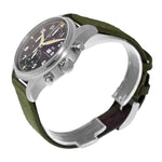 IWC Pilot's watch Chronograph Spitfire 41mm Stainless Steel Black Arabic Dial IW387901-Da Vinci Fine Jewelry