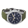 IWC Pilot's watch Chronograph Spitfire 41mm Stainless Steel Black Arabic Dial IW387901-Da Vinci Fine Jewelry