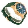 IWC Pilot Chronograph 41mm Rose Gold Green Arabic Dial IW388110-Da Vinci Fine Jewelry