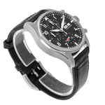 IWC Pilot's watch Chronograph 41mm Stainless Steel Black Arabic Dial IW388111-Da Vinci Fine Jewelry