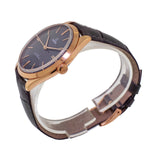 Omega De Ville Tresor 40mm 18K Rose Gold Grey Dial 435.53.40.21.06.001-Da Vinci Fine Jewelry