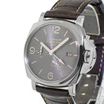 Panerai Luminor Due 3 Days Gmt Stainless Steel 45mm Brown Arabic Dial - PAM00944-Da Vinci Fine Jewelry