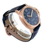 Panerai Luminor Marina Rose Gold Blue Arabic 44mm PAM01112-Da Vinci Fine Jewelry