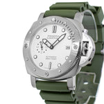 Panerai Submersible Quarantaquattro Bianco Steel White Index 44mm PAM01226-Da Vinci Fine Jewelry