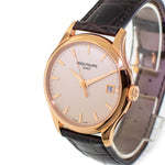 Patek Philippe Calatrava Rose Gold Ivory Index Dial & Rose Gold Bezel 5227R-001-Da Vinci Fine Jewelry