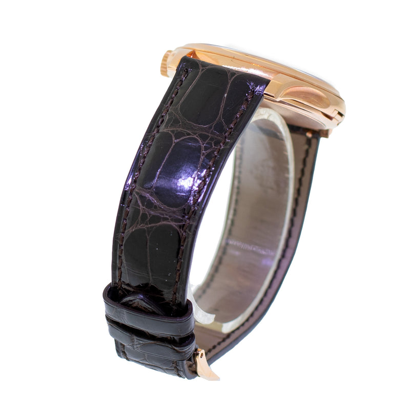 Patek Philippe Calatrava Rose Gold Ivory Index Dial & Rose Gold Bezel 5227R-001-Da Vinci Fine Jewelry