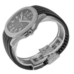 Patek Philippe AQUANAUT Stainless Steel Black embossed Dial & Smooth Bezel 5167-Da Vinci Fine Jewelry