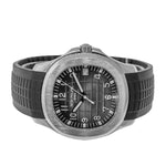Patek Philippe AQUANAUT Stainless Steel Black embossed Dial & Smooth Bezel 5167-Da Vinci Fine Jewelry