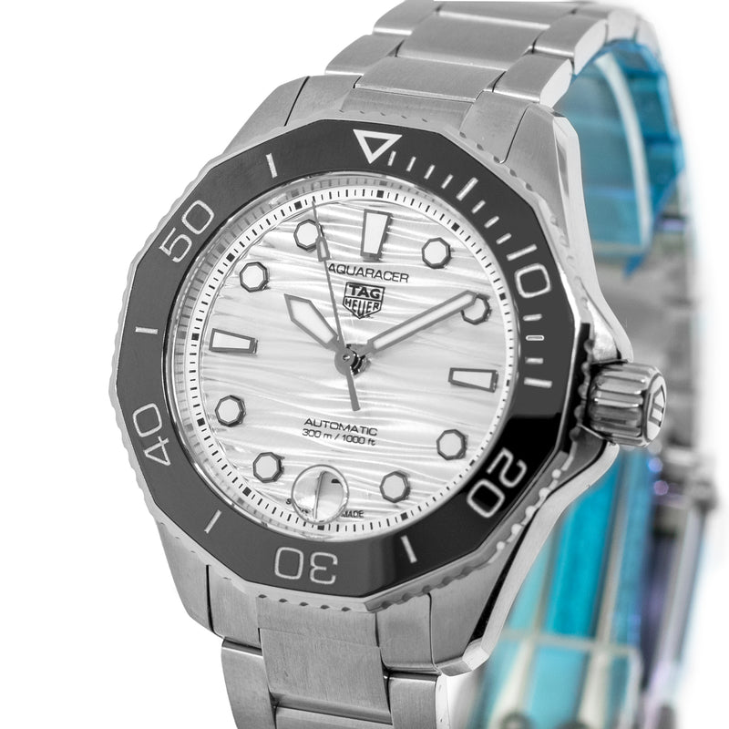 TAG Heuer Aquaracer Automatic 36mm Stainless Steel with Silver Index Dial WBP231C.BA0626-Da Vinci Fine Jewelry