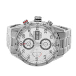 TAG Heuer Carrera 43mm Stainless Steel with White Index Dial CV2A11.BA0796-Da Vinci Fine Jewelry