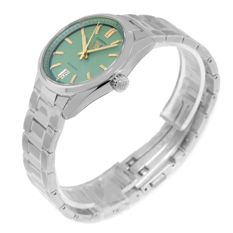 TAG Heuer Carrera 36mm Stainless Steel with Green Index Dial
